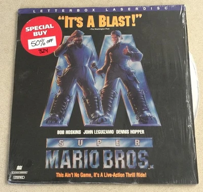 Laserdisc - Super Mario Bros. Letterbox - VERY GOOD - Image 1 of 2