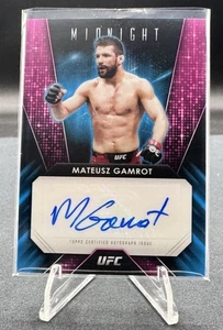 Mateusz Gamrot - 2024 Topps Midnight UFC - Glimmer Graphs Auto - Picture 1 of 2