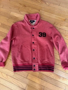 Vintage RRL RALPH LAUREN VARSITY SWEAT JACKET MEN SIZE M (CO300 - Picture 1 of 9
