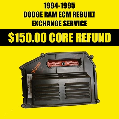 1994 1995 DODGE RAM 1500 2500 SERVIÇO DE TROCA RECONSTRUÍDO 286866106411 - Imagem 1 de 4