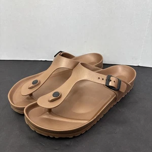 Birkenstock Sandalen Damengröße 9 braun Gizeh EVA Riemen-Flip-Flop Komfort - Bild 1 von 10