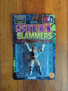 NEU WCW nWo Scott Hall Steel Slammers Die Cast Figur Wrestling WWE WWF NXT AEW - Bild 1 von 1