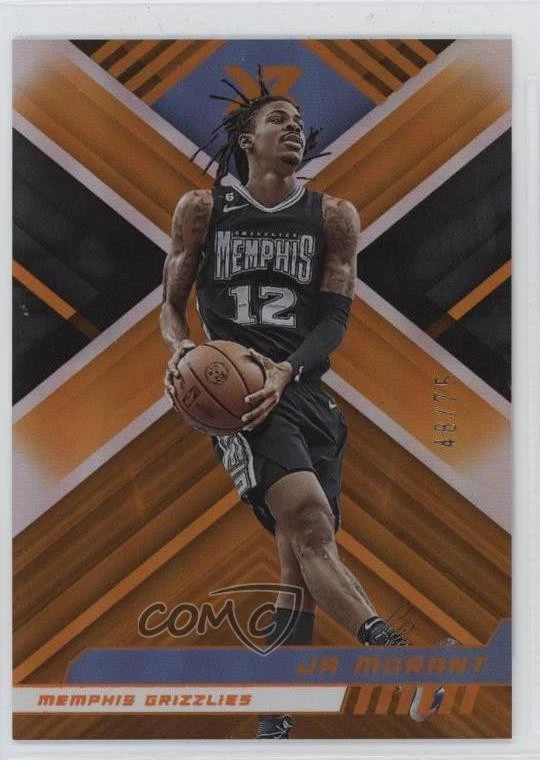 2022-23 Panini Chronicles Xr Orange /75 Ja Morant #295 - Image 1 of 2