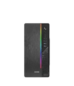 CASE PC DESKTOP OFFICE MICRO-ATX MINI TOWER ALIMENTATORE ATX500S LETTORE CARD - Foto 1 di 11