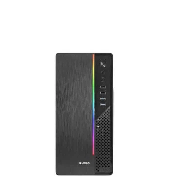 CASE PC DESKTOP OFFICE MICRO-ATX MINI TOWER ALIMENTATORE ATX500S LETTORE CARD - Immagine 1 di 4