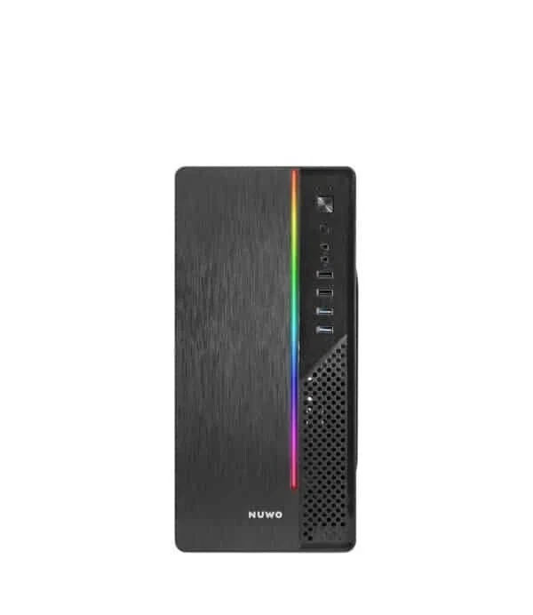 CASE PC DESKTOP OFFICE MICRO-ATX MINI TOWER ALIMENTATORE ATX500S LETTORE CARD - Immagine 1 di 4