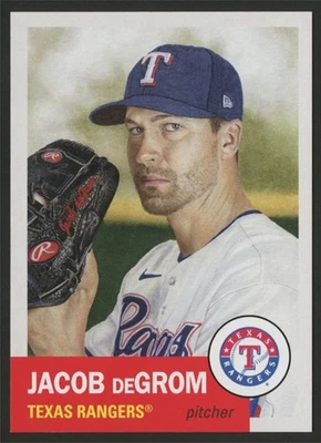 2023 Topps Living JACOB DEGROM #608 Texas Rangers - Image 1 of 2