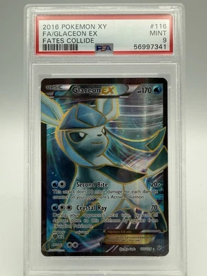 2016 POKEMON XY FA/GLACEON EXFATES COLLIDE - Image 1 of 2