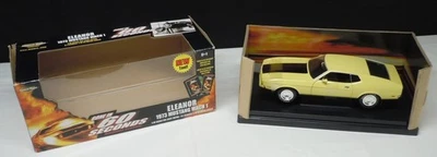 ERTL American Muscle Gone In 60 Seconds 1/18 Yellow 1973 Eleanor Mustang Mach 1 - Image 1 of 4