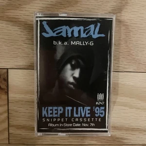 Jamal Keep It Live 95 Snippet Promo Cassette Tape Rare Erick Sermon 1995 - Picture 1 of 9