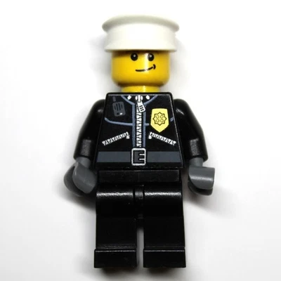 LEGO Minifigure: Police Officer - City Leather Jacket (cty0256) - Image 1 of 2