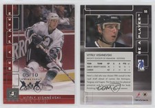 2001-02 ITG Be A Player Memorabilia Ruby Fall Expo /10 Vitaly Vishnevski #55