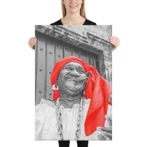 Santera cigar smoke Canvas - Picture 1 of 4