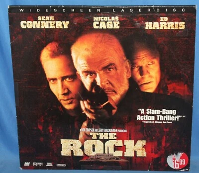 The Rock 1996 Laser Disc Hollywood Pictures Home Video Laserdisc 2 Disc - Image 1 of 2