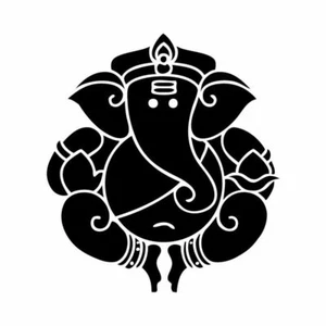 2er Set Tuning Aufkleber GANESH 05 Auto Motorrad Custom Decal - Bild 1 von 3