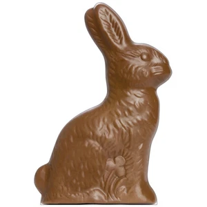 CHOCOLATE EASTER BUNNY Giant CARDBOARD CUTOUT Standup Standee Poster Party Decor - Picture 1 of 4