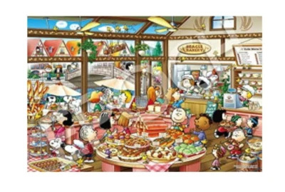 PEANUTS Snoopy Beagle Bakery  2016 Piece Small Piece Jigsaw Puzzle  EPOCH Gift - Image 1 of 4