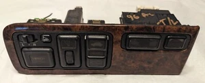 Acura TL Mirror Sunroof Trunk Switch Unit W Woodgrain Bezel 1995 1996 1997 1998 - Picture 1 of 6