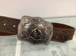 Western Genuine Leather Rodeo Belt Kids Size 25, New Without tags. - Picture 1 of 4