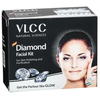 Kit facial diamante VLCC pulido piel purificación 60 gm x 12 paquete al por mayor Foto 1 de 2
