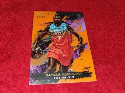2022 TOPPS INCEPTION OVERTIME OTE #64 NATHAN MISSIA DIO  RC ORANGE 02/50 - Image 1 of 2