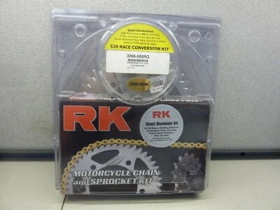 RK 3066-068RG 链条/ SPROCKET GB520 铃木 GSXR600 06-09 (22139) — 第 1/4 张图片