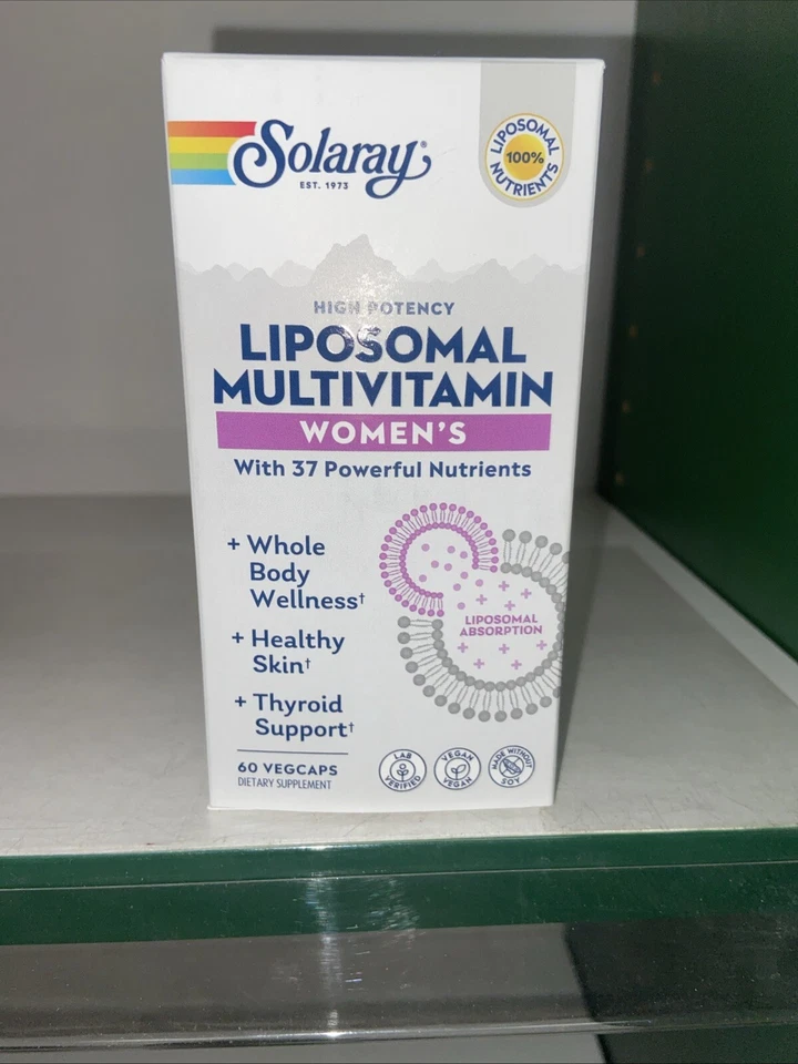 Solaray Multivitamínico Liposomal para Mujer, Mujer 60 Unidades (Pack de 1) ex4/24 Foto 1 de 3