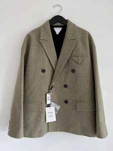 Bottega Veneta Chameleon Felted Wool Boxy Jacket - EU 48 - Picture 1 of 10