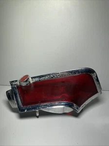 1963 Oldsmobile 98 right side taillight lens chrome bezel housing gm oem - Picture 1 of 6