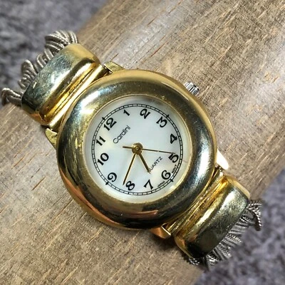 Reloj De Colección Cardini Mujer Moda MOP Cadena Plateada Pulsera Cuarzo 26mm 6 1/2" Foto 1 de 4