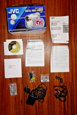 JVC GR-D31EK Digital Video  Camcorder BOX with accessories (charger,remote) only - Image 1 of 4
