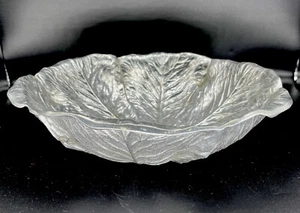 BRUCE FOX DESIGN Aluminum Embossed Cabbage Design Salad Bowl 13” USA 1970’s - Picture 1 of 8
