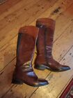Clarks Size 4 Knee High Brown Leather Boots