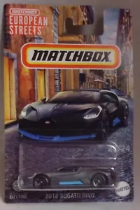 Auto Matchbox - 2024 European Streets - #23/24 - 2018 Bugatti Divo - grau - Bild 1 von 6
