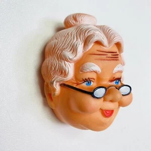 Grandma Grandmother Nana Dollmaking Plastic Face  Westrim Dollmaking Arts Craft - Foto 1 di 9