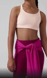 Athleta Girl Upbeat Bra 2.0 Girls Large (12) color is like a cream rose NWT - Picture 1 of 5