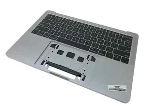 Space Grau Top Case Tastatur Akku für 13" MacBook Pro A1708 2016 Mitte 2017 B - Bild 1 von 2