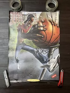 Vintage 1989 Levi’s Jeans Hoopis Alley-Oopis Advertising Poster 18.5x26 - Picture 1 of 14