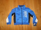 NWT Nike Blue Zip Up Athletic Sport Track Jacket Toddler 2T Tennis Golf Soccer