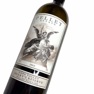 Botella de vino Henry’s Reserve 2013 Pellet Estate Napa Valley utilería de película - Imagen 1 de 7