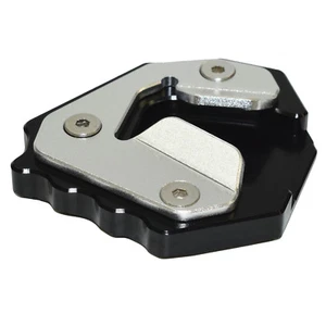 CNC Kickstand Side Stand Extension Plate Pad Black For BMW S1000XR K49 2015-2019 - Picture 1 of 6