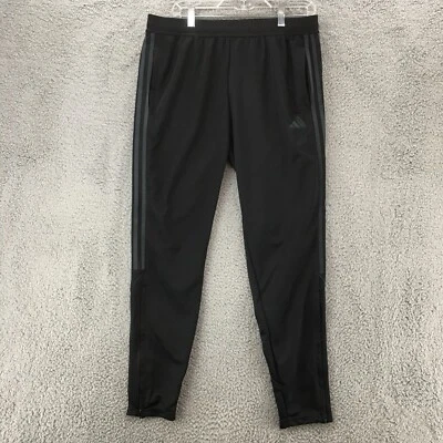 Adidas AEROREADY Traje de Pista Pantalones Para Hombre Talla Grande 33x29 Negro Cintura Media Foto 1 de 4