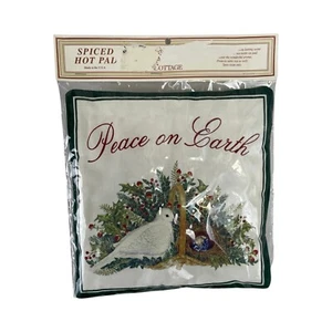 Weihnachten Hot Pad gewürzter Frieden auf Erden Taube Vogelnest Geschenk riecht gute Gewürze - Bild 1 von 2
