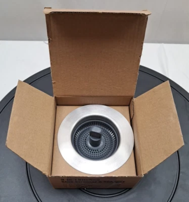 Combo de colador y tapón de drenaje de fregadero de cocina Hibbent de acero inoxidable mejorado 3 en 1 Foto 1 de 4