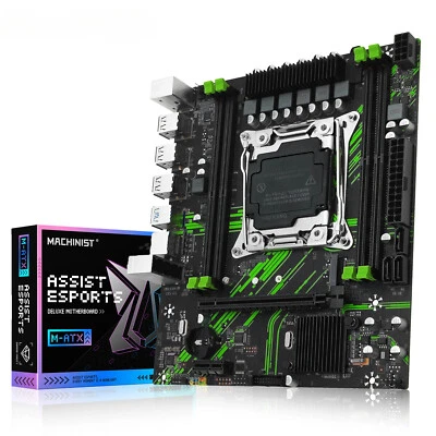 X99 PR9 X99 Motherboard Support LGA 2011-3 Intel Xeon E5 V3&V4 CPU DDR4 RAM - Image 1 of 4