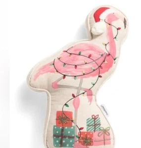 TOMMY ВАНАМА 20x12 Flamingo Kissen Rosa Weihnachten Neu - Bild 1 von 3