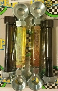 Pro-tek Fully Adjustable Lowering Link Kit Suzuki 1996-2025 DR650S DR650SE Gold - Picture 1 of 3