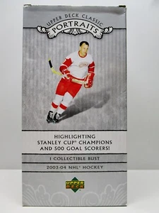 Vintage - UPPER DECK CLASSIC PORTRAITS - GORDIE HOWE Bust - STANLEY CUP CHAMPION - Picture 1 of 7