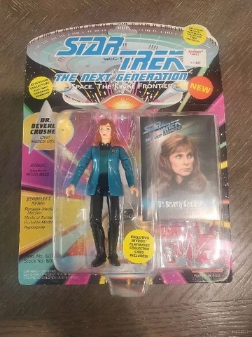 Star Trek The Next Generation Dr. Beverly Crusher Action Figure 1993 Playmates Cover