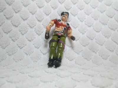 Boneco de ação vintage 1987 GI JOE ARAH Joe Zanzibar Dreadnok Man sem reserva - Imagem 1 de 4